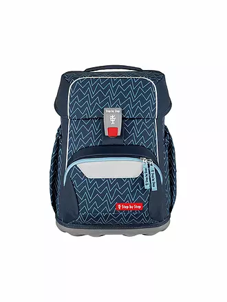 STEP BY STEP | Set de cartable 4 pièces BASIS Purple Konfetti | dunkelblau